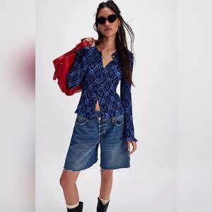 NWOT- Free People Caught A Feeling Cardi Sz S